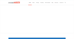 Desktop Screenshot of chooseresults.ca